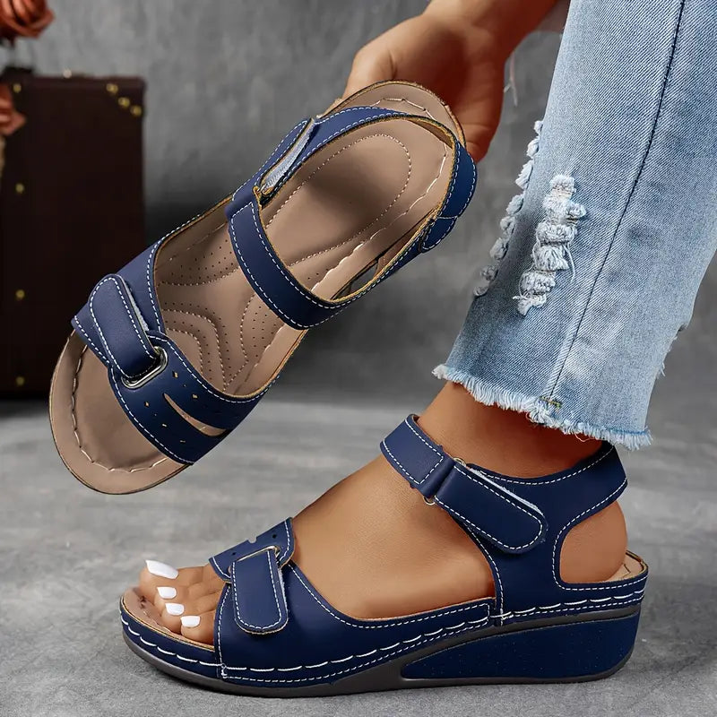 Nina Women's Sandals | Orthopedic Wedge Heel Comfort - 4