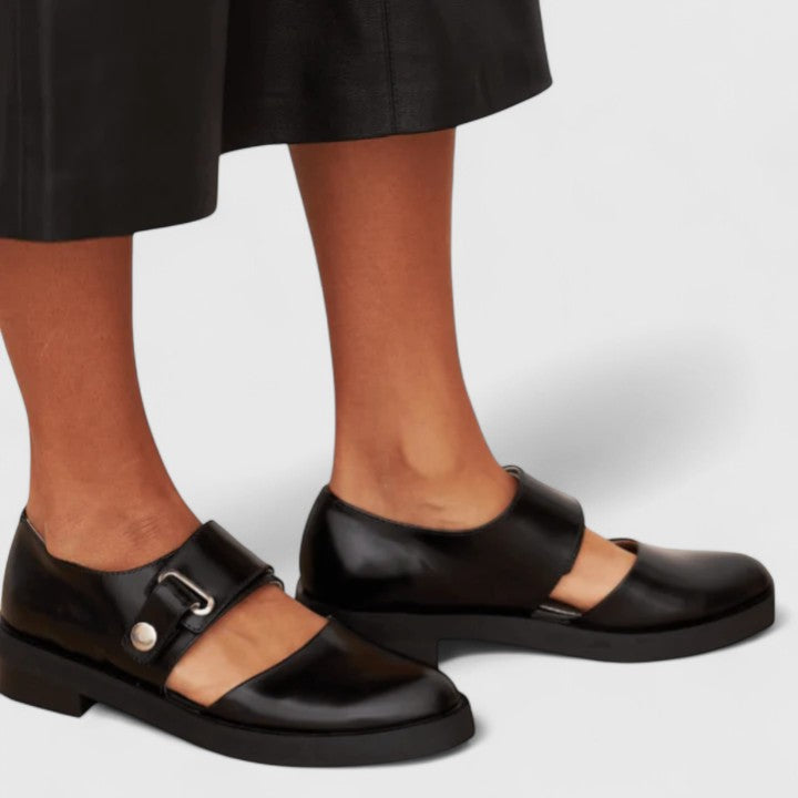 Danyelleh Women's Mary Jane Shoes | Orthopedic Comfort, Adjustable Strap - 2
