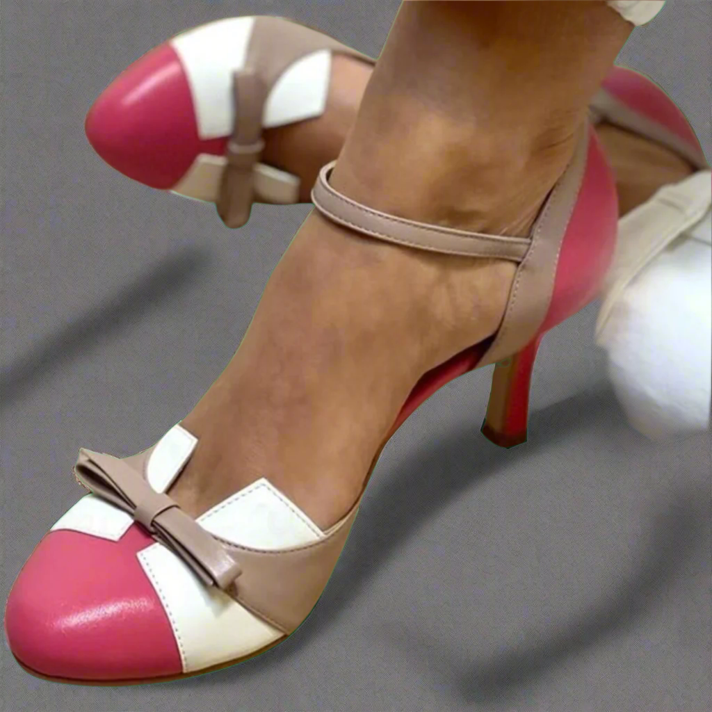 Ivy Women's Heels | Orthopaedic Cushioned Support, Retro-Inspired Design - 2