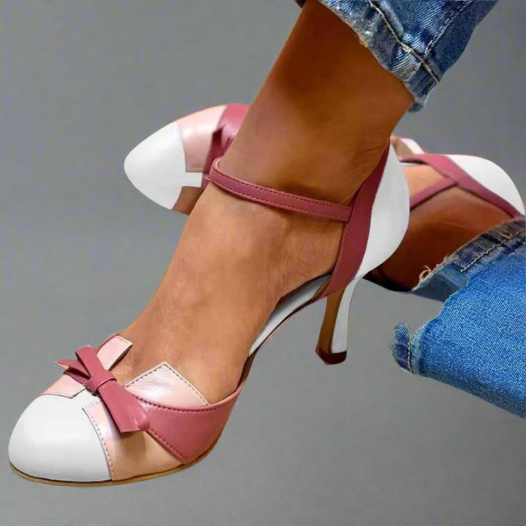 Ivy Women's Heels | Orthopaedic Cushioned Support, Retro-Inspired Design - 3