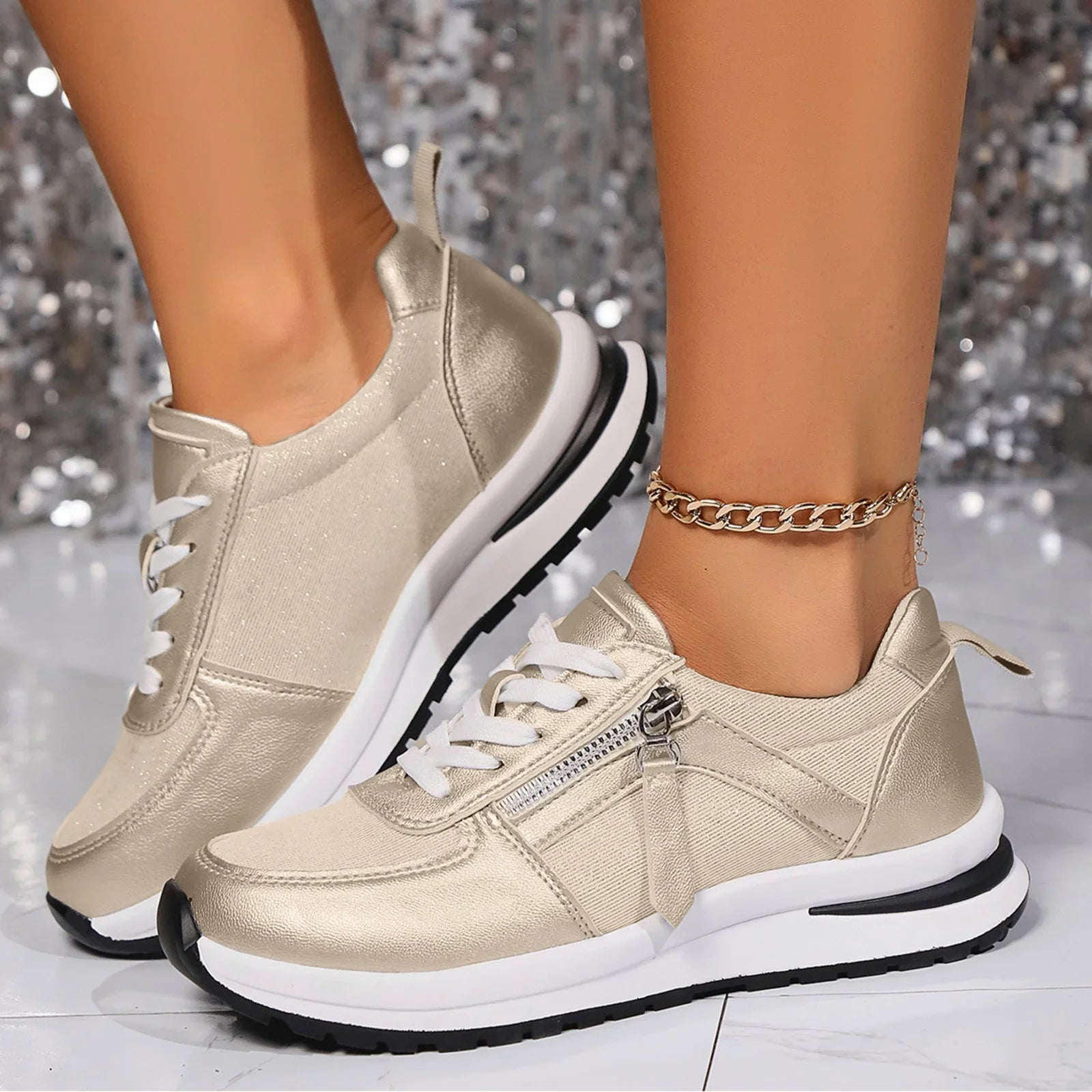 Lacey Women's Sneakers | Cushioned Orthopedic Support, Best Walking Shoes for Women - 16