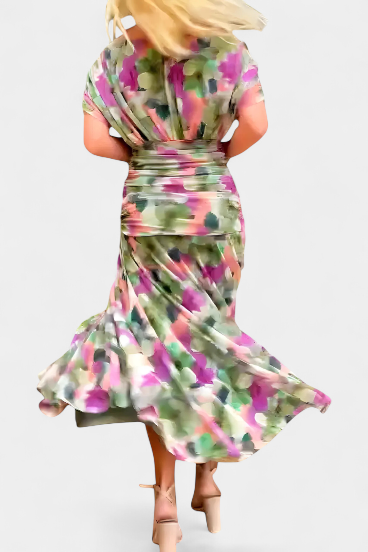 Fiona Women's Maxi Dress | Floral Print, Elegant Design - 20