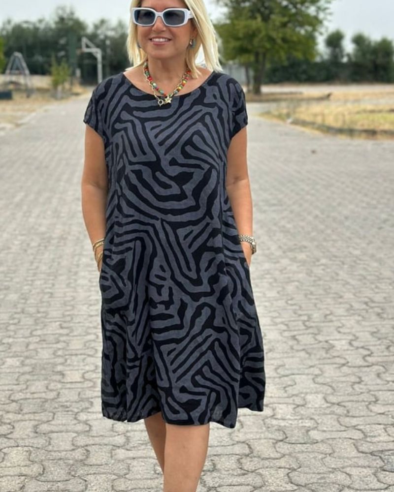 Ava Women's Summer Dress | Soft Breathable Blend, Casual Maxi Dress - 3