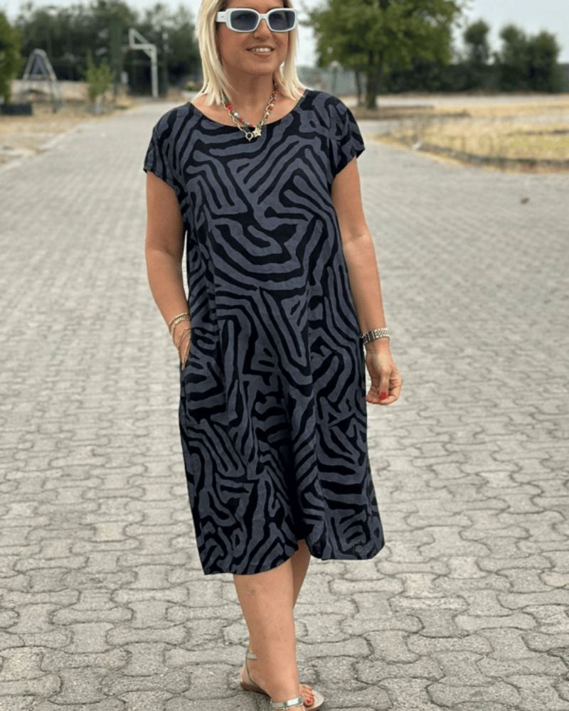 Ava Women's Summer Dress | Soft Breathable Blend, Casual Maxi Dress - 4