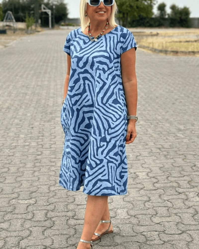Ava Women's Summer Dress | Soft Breathable Blend, Casual Maxi Dress - 6
