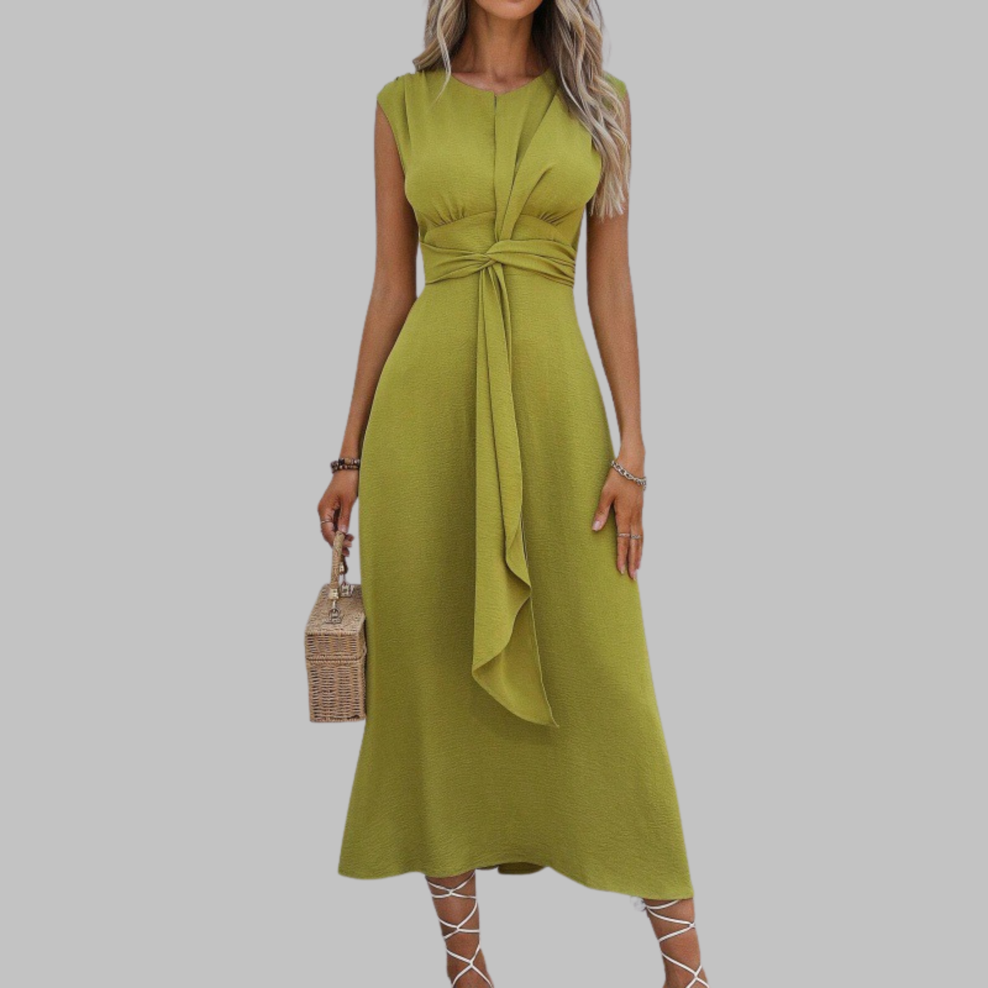 Elegant Womens Maxi Dress - Sleeveless Summer Dress for Casual and Formal Occasions - 10