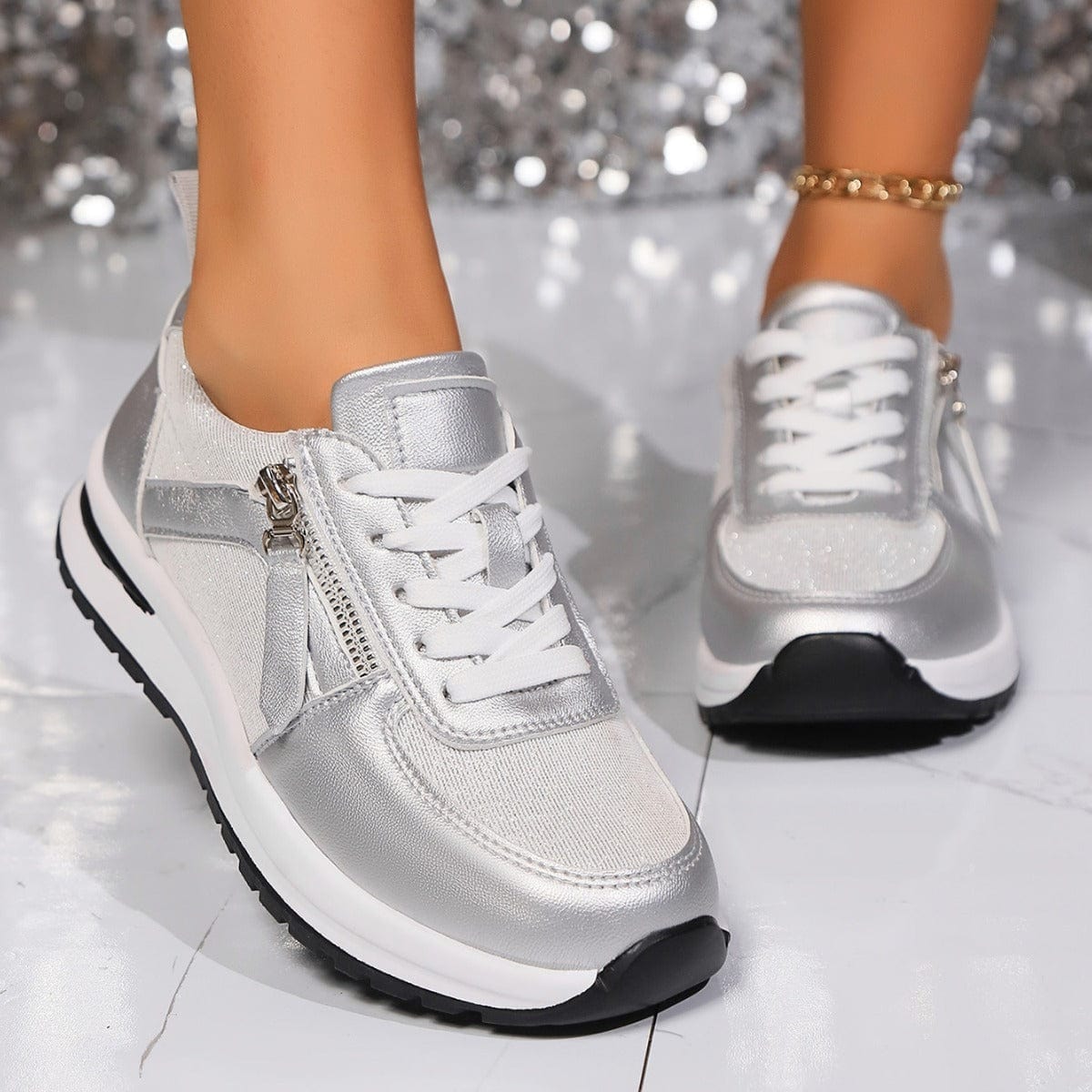 Lacey Women's Sneakers | Cushioned Orthopedic Support, Best Walking Shoes for Women - 12