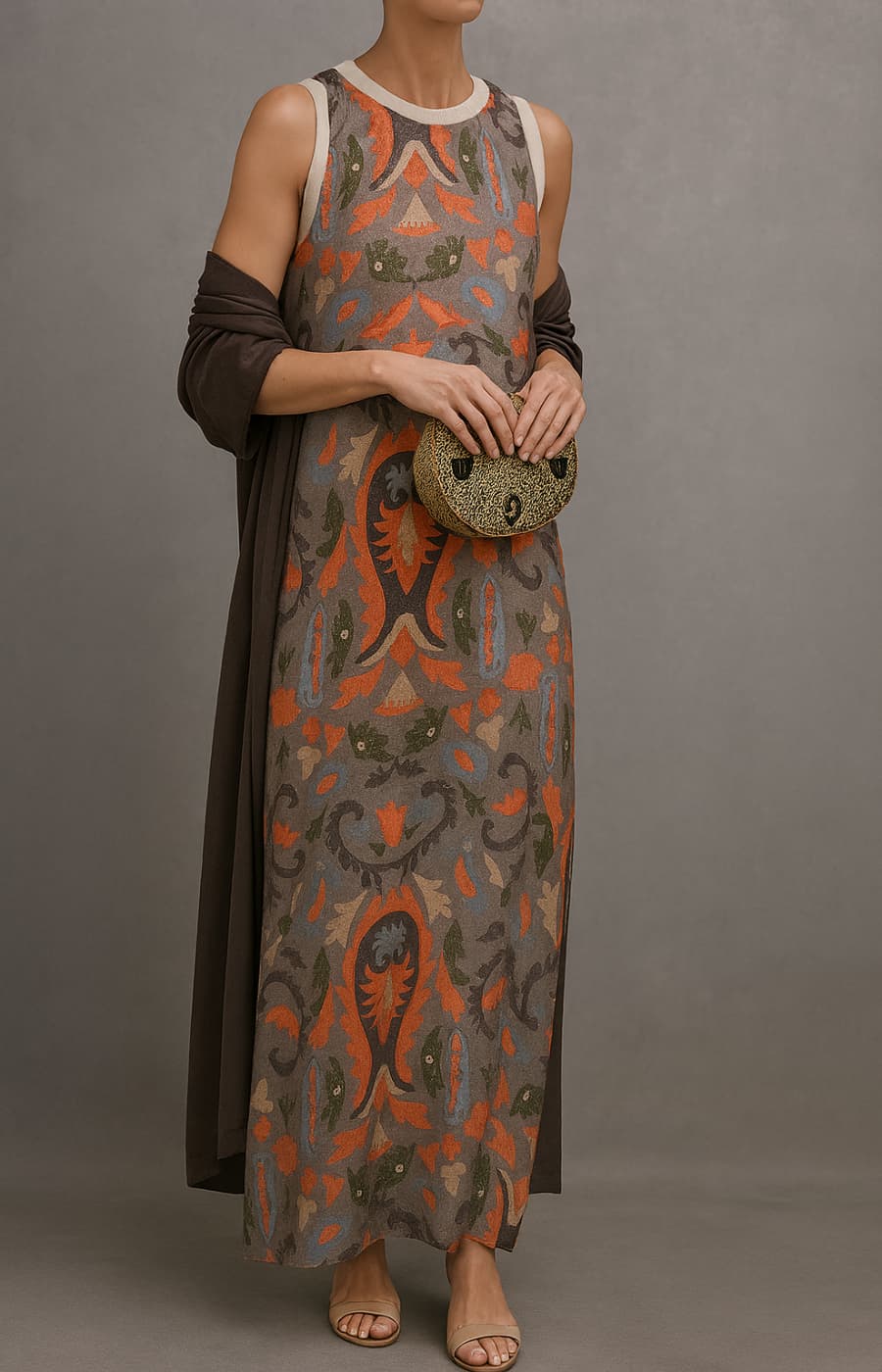 Cora Women's Maxi Dress | Elegant Flowing Silhouette, Perfect for Summer Events - 4