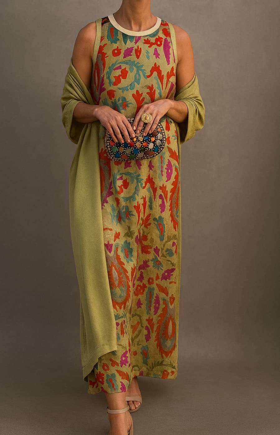 Cora Women's Maxi Dress | Elegant Flowing Silhouette, Perfect for Summer Events - 1