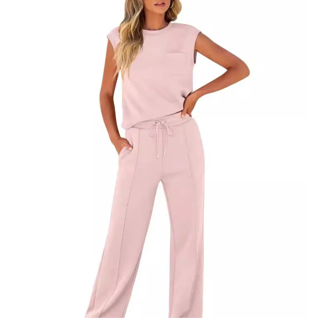 Womens Lounge Set - Soft Fabric Loungewear Co-Ord for Casual Summer Style, Available in Multiple Sizes and Colors - 6