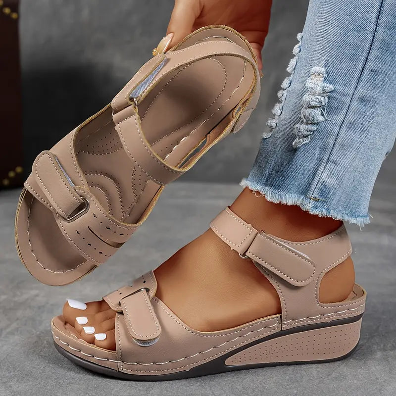Nina Women's Sandals | Orthopedic Wedge Heel Comfort - 6