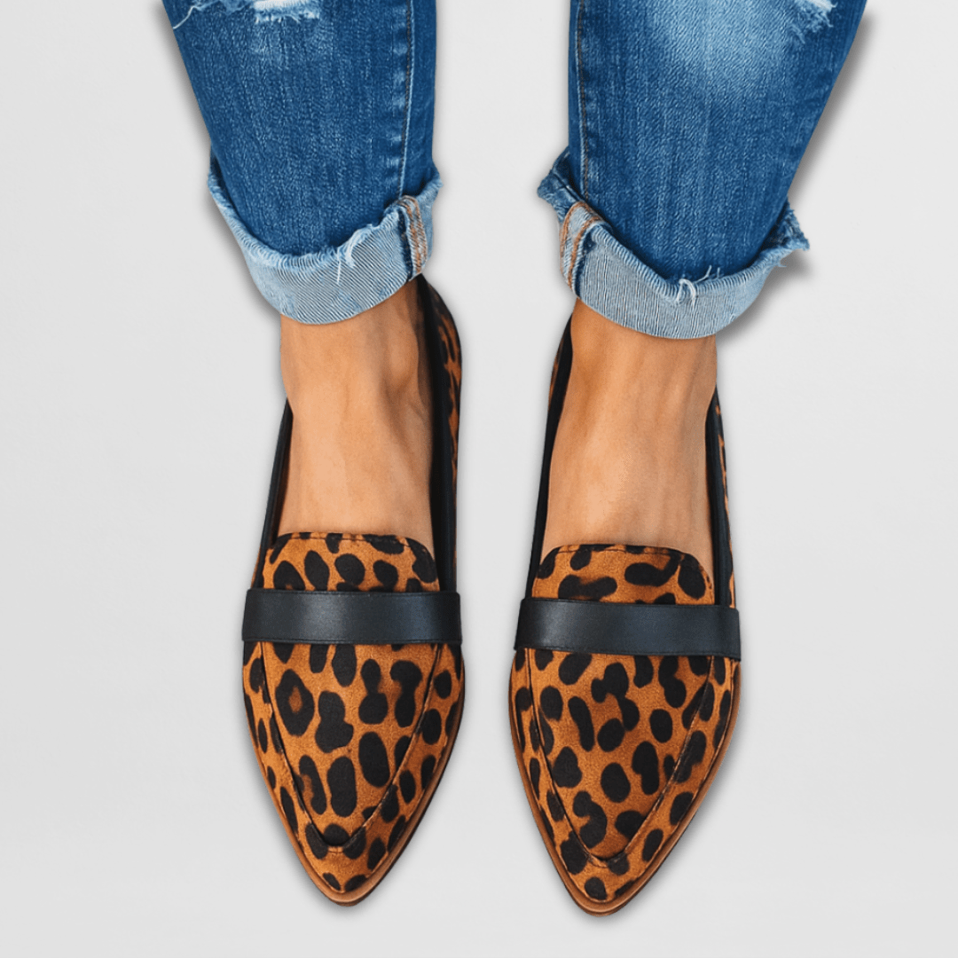 Savvy Women's Black Loafers | Soft Suede, Orthopedic Comfort - 4