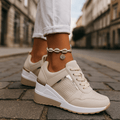 Lyria Women's Sneakers | Shock-Absorbing White Comfort - 2