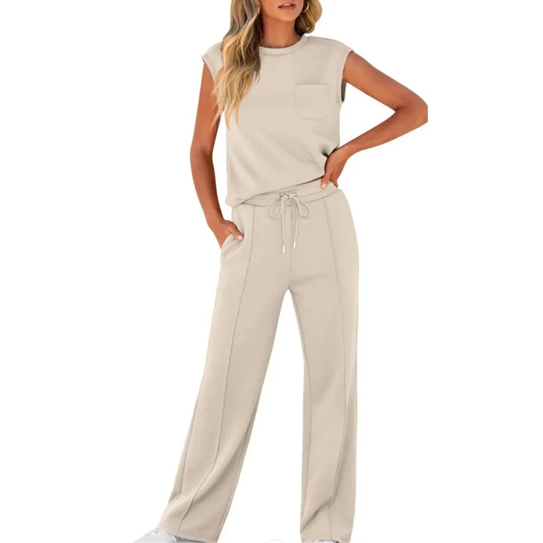 Womens Lounge Set - Soft Fabric Loungewear Co-Ord for Casual Summer Style, Available in Multiple Sizes and Colors - 10