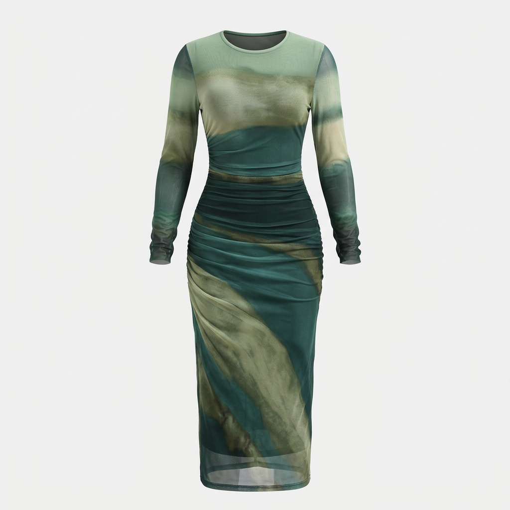 Womens Maxi Dress in Stylish Prints – Comfortable Summer Dress for Casual Outings and Evening Events - 2