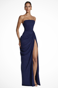 Evelyn Women's Maxi Dress | Elegant Strapless Design for Formal Occasions - 1