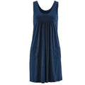 Fiona Women's Summer Dress | Striped Loose Sleeveless, Breathable Fabric - 6