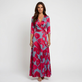 Floral Maxi Dress for Women - Elegant Summer Wedding Guest Dress with Comfortable Fit and Flattering Silhouette - 1