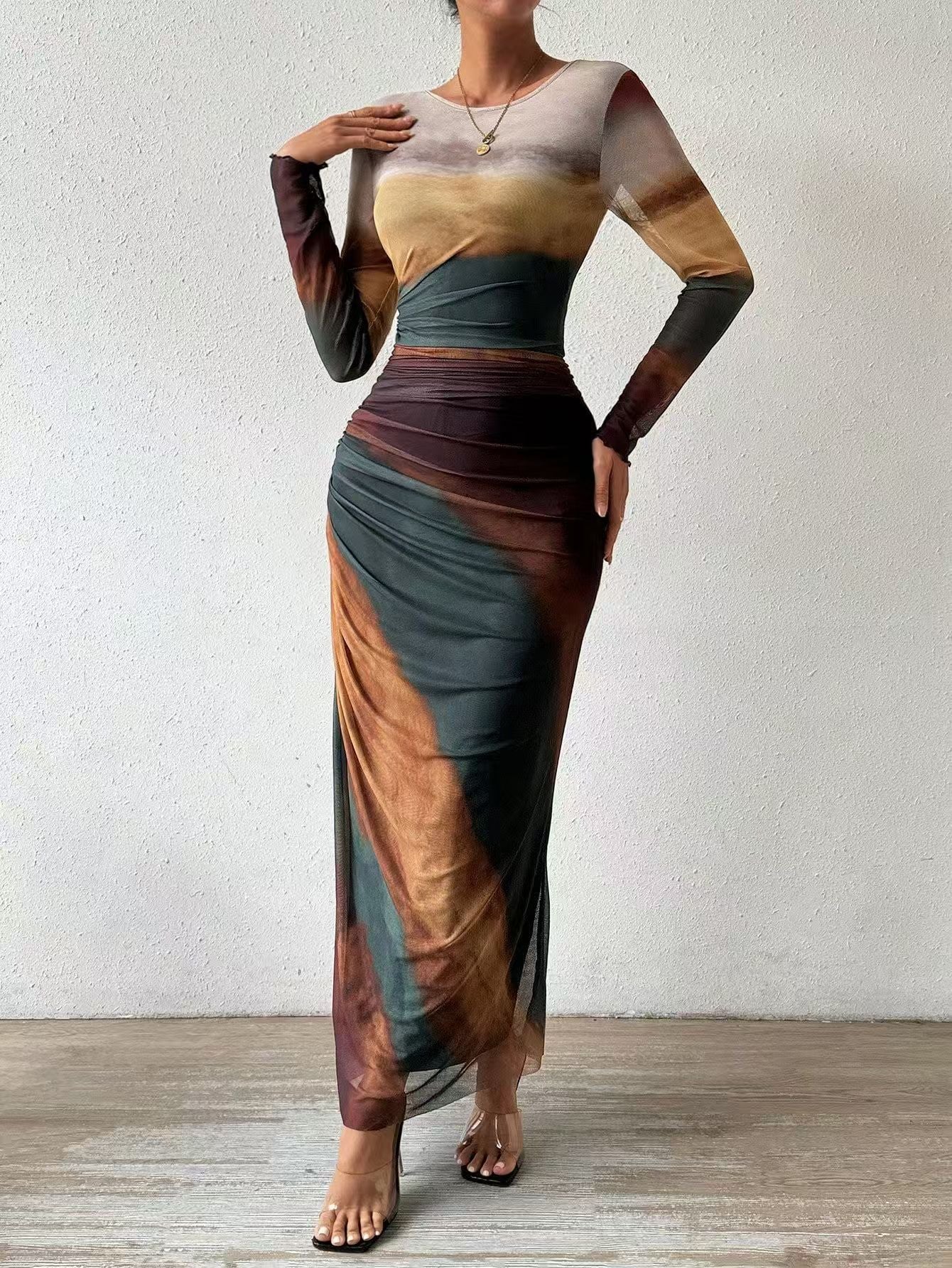 Womens Maxi Dress in Stylish Prints – Comfortable Summer Dress for Casual Outings and Evening Events - 10