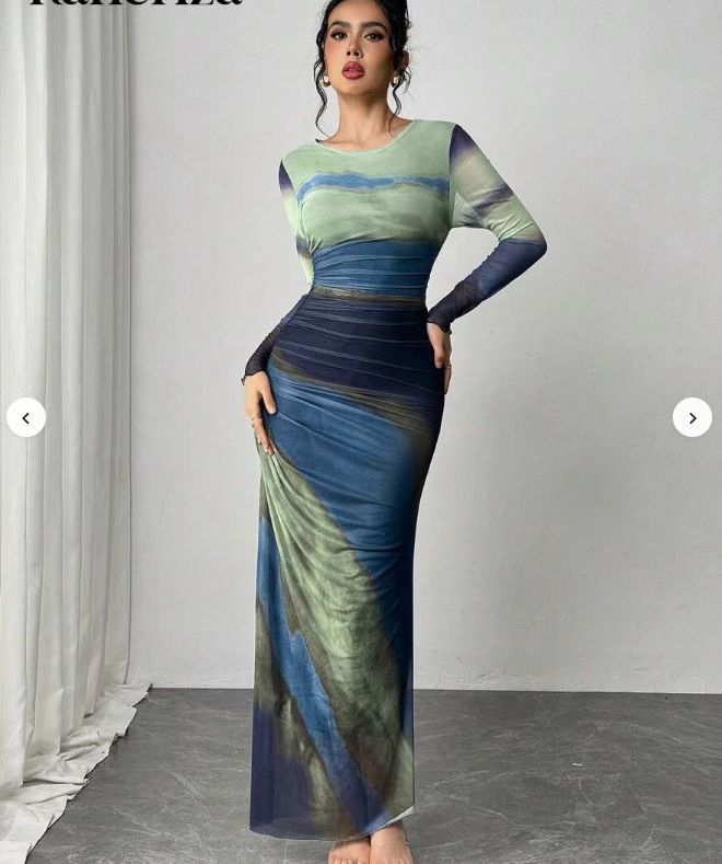 Womens Maxi Dress in Stylish Prints – Comfortable Summer Dress for Casual Outings and Evening Events - 11