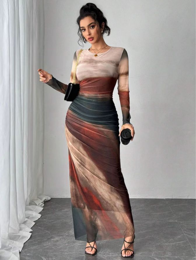Womens Maxi Dress in Stylish Prints – Comfortable Summer Dress for Casual Outings and Evening Events - 13