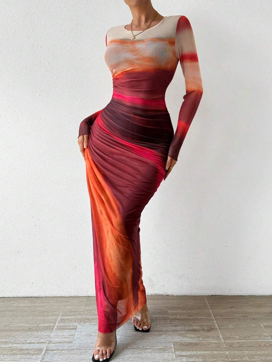 Womens Maxi Dress in Stylish Prints – Comfortable Summer Dress for Casual Outings and Evening Events - 5