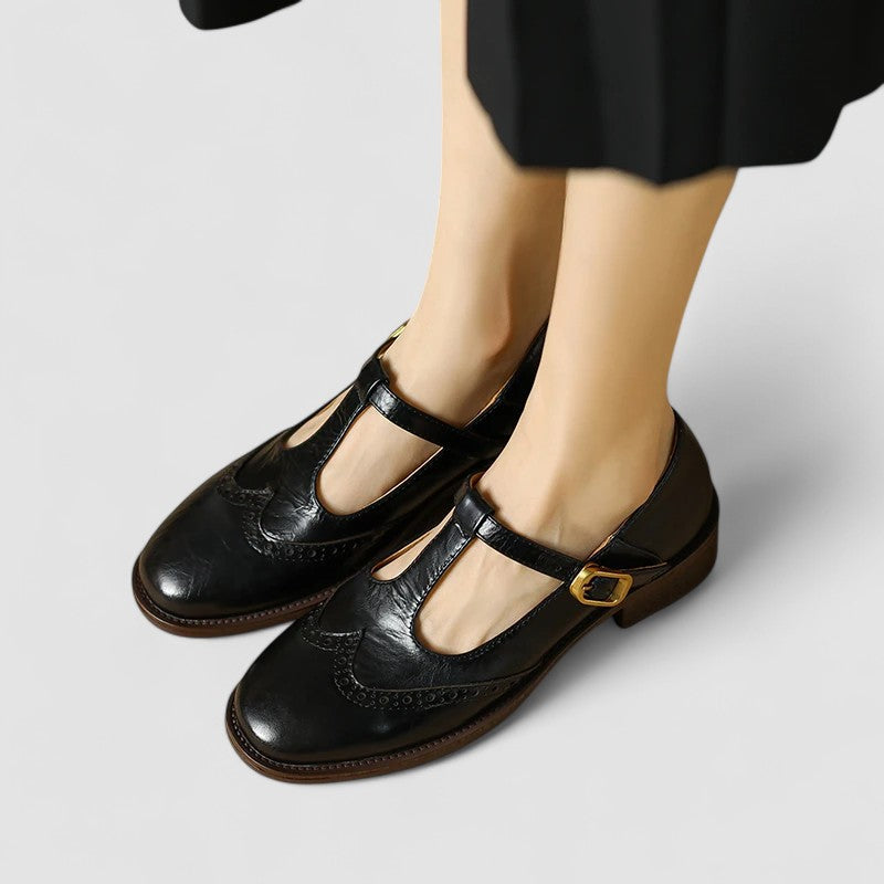 Olivia Women's Mary Jane Shoes | Comfortable Low Heel, Versatile Design - 6