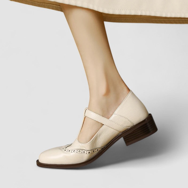 Olivia Women's Mary Jane Shoes | Comfortable Low Heel, Versatile Design - 4