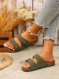 Vera Women's Mules | Vintage Casual Design, Adjustable Buckle - 4