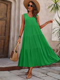 Evelyn Women's Summer Dress | Elegant Yellow & Black - 7