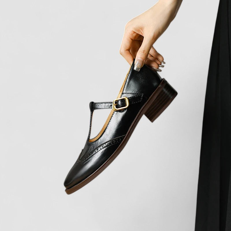 Olivia Women's Mary Jane Shoes | Comfortable Low Heel, Versatile Design - 8
