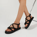 Luna Women's Platform Sandals | Lightweight EVA Sole, Gladiator Design - 1