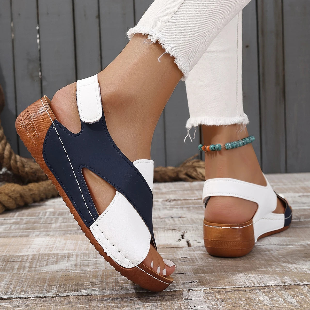 Soleil Women's Wedge Sandals | Stylish Comfort for Casual Summer Wear - 4
