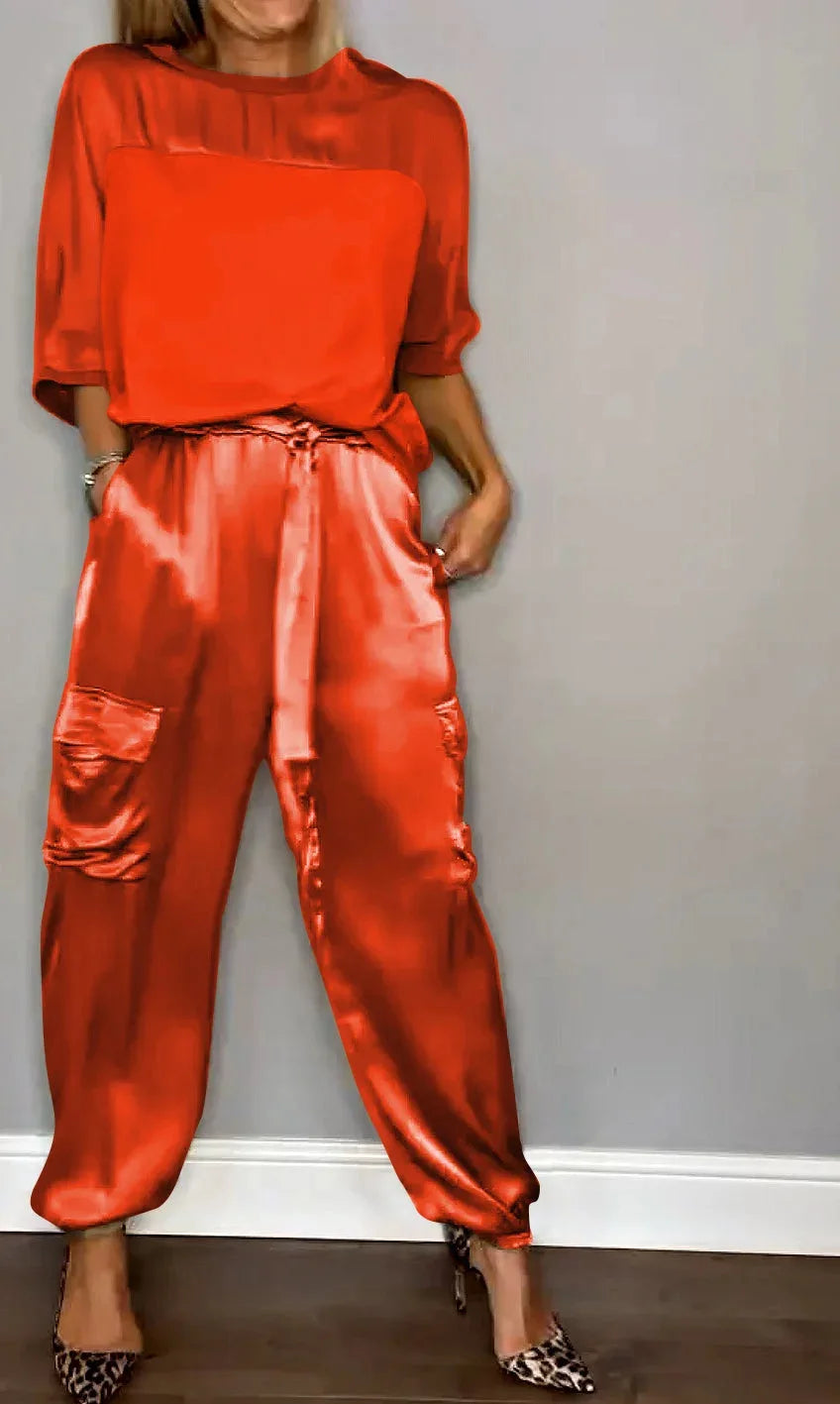 Averielle Women's Co Ord Set | Soft Blend Fabric, Elegant Comfort - 6
