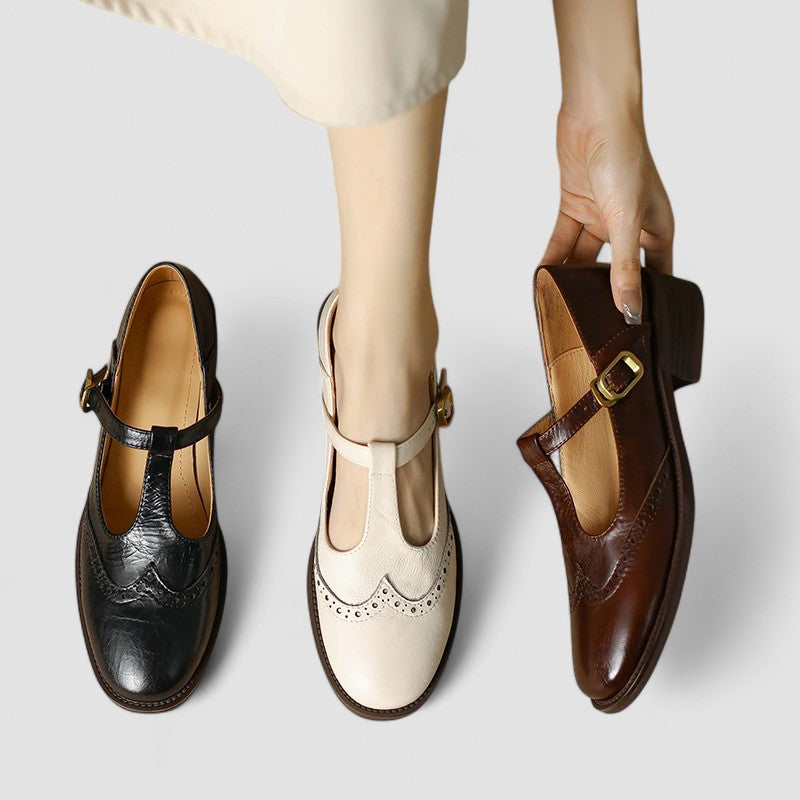 Olivia Women's Mary Jane Shoes | Comfortable Low Heel, Versatile Design - 2