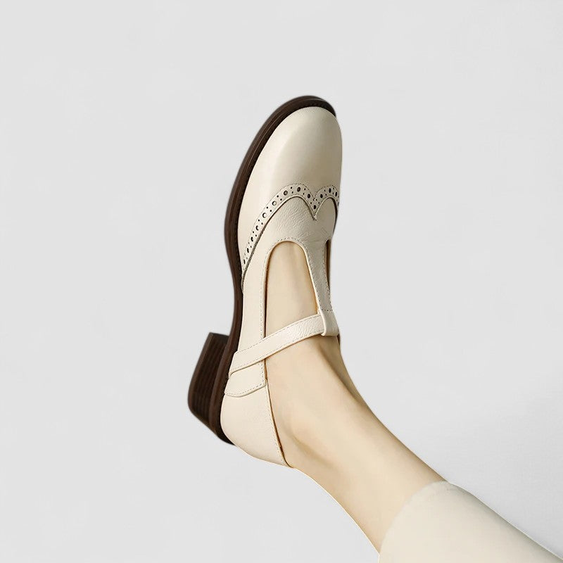 Olivia Women's Mary Jane Shoes | Comfortable Low Heel, Versatile Design - 3