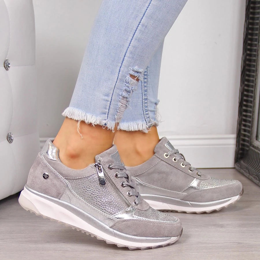 Viva Women's Sneakers | Arch Support, Casual Style - 2