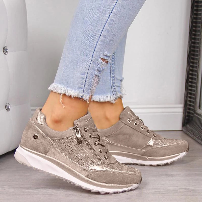 Viva Women's Sneakers | Arch Support, Casual Style - 4