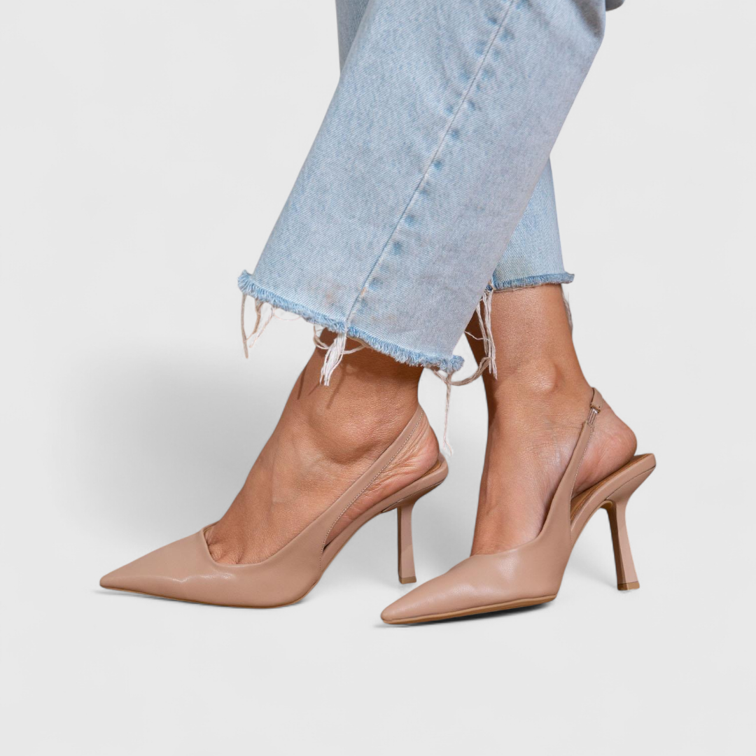 Bella Women's Heels | Orthopaedic Support, Chic Leopard Print Design - 5