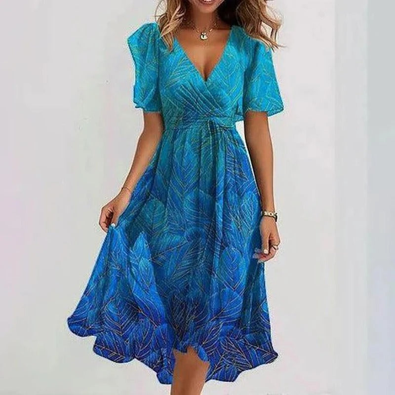 Yara Women's Cocktail Dress | Vibrant Elegance, Tailored Fit - 9