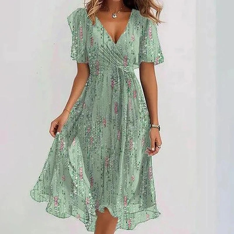 Yara Women's Cocktail Dress | Vibrant Elegance, Tailored Fit - 7