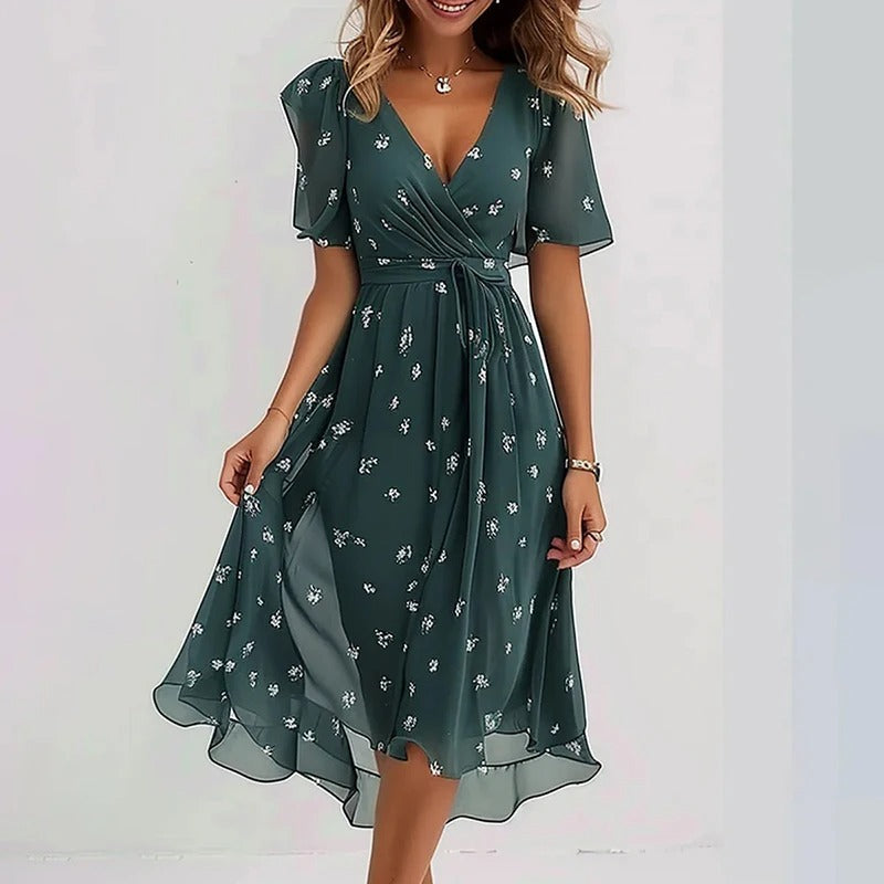 Yara Women's Cocktail Dress | Vibrant Elegance, Tailored Fit - 1
