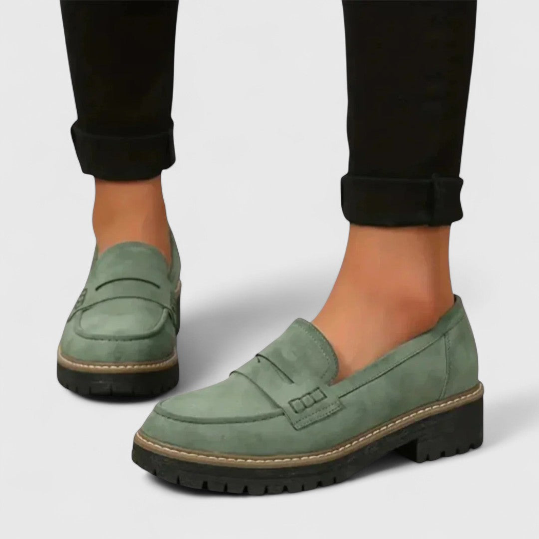 Haven Women's Black Loafers | Orthopaedic Comfort, All-Day Cushioning - 5