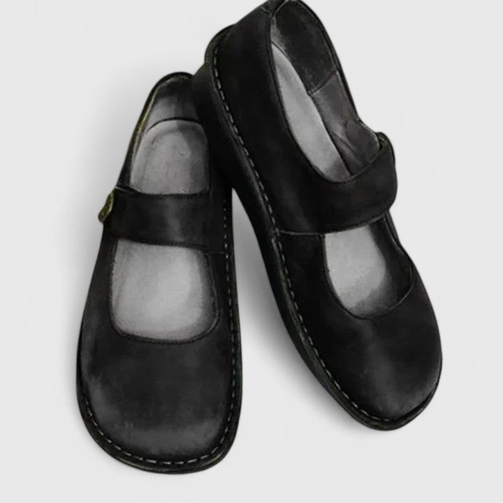 Quela Women's Mary Jane Shoes | Adjustable Strap, Comfortable Insole - 4