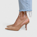 Bella Women's Heels | Orthopaedic Support, Chic Leopard Print Design - 1