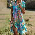 Jasmine Women's Summer Dress | Bohemian Style, Flattering Fit - 1
